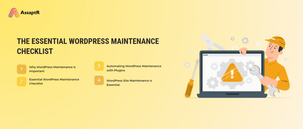 Essential WordPress Maintenance Checklist