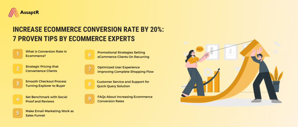 7 Tips to Increase Ecommerce Conversion Rate