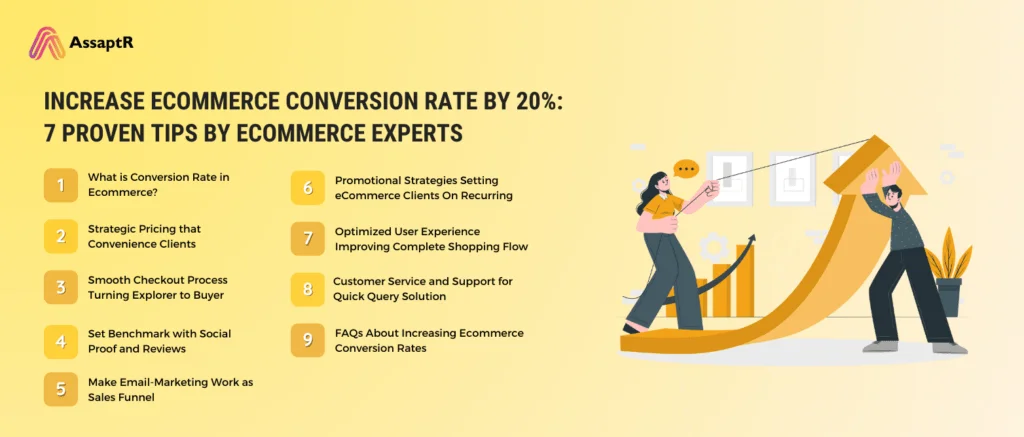 7 Tips to Increase Ecommerce Conversion Rate