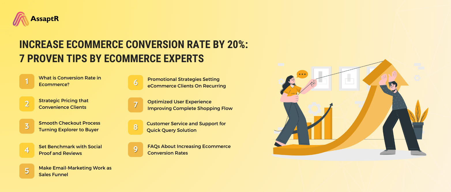 7 Tips to Increase Ecommerce Conversion Rate