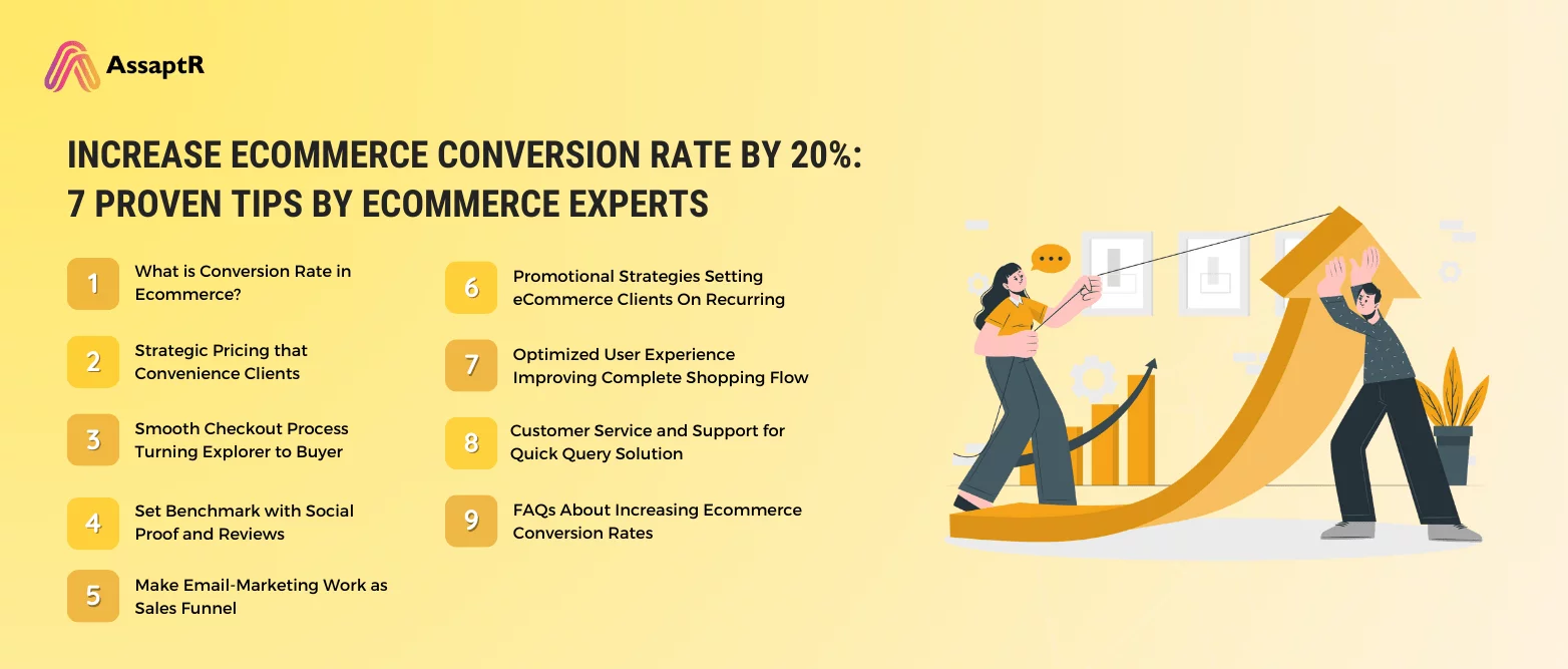 7 Tips to Increase Ecommerce Conversion Rate