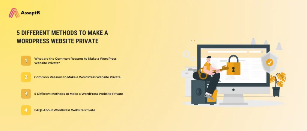 5 Different Methods to Make a WordPress Website Private