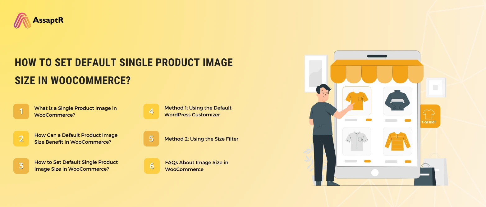 How to Set Default Single Product Image Size in WooCommerce?