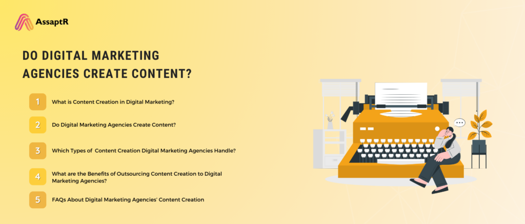 Do Digital Marketing Agencies Create Content​?