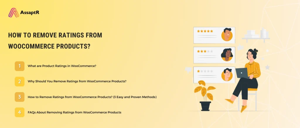 How to Remove Ratings from WooCommerce Products?