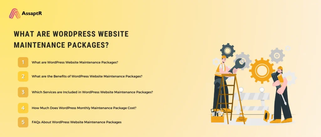 What are WordPress Website Maintenance Packages? [Services, Benefits, & Costs]