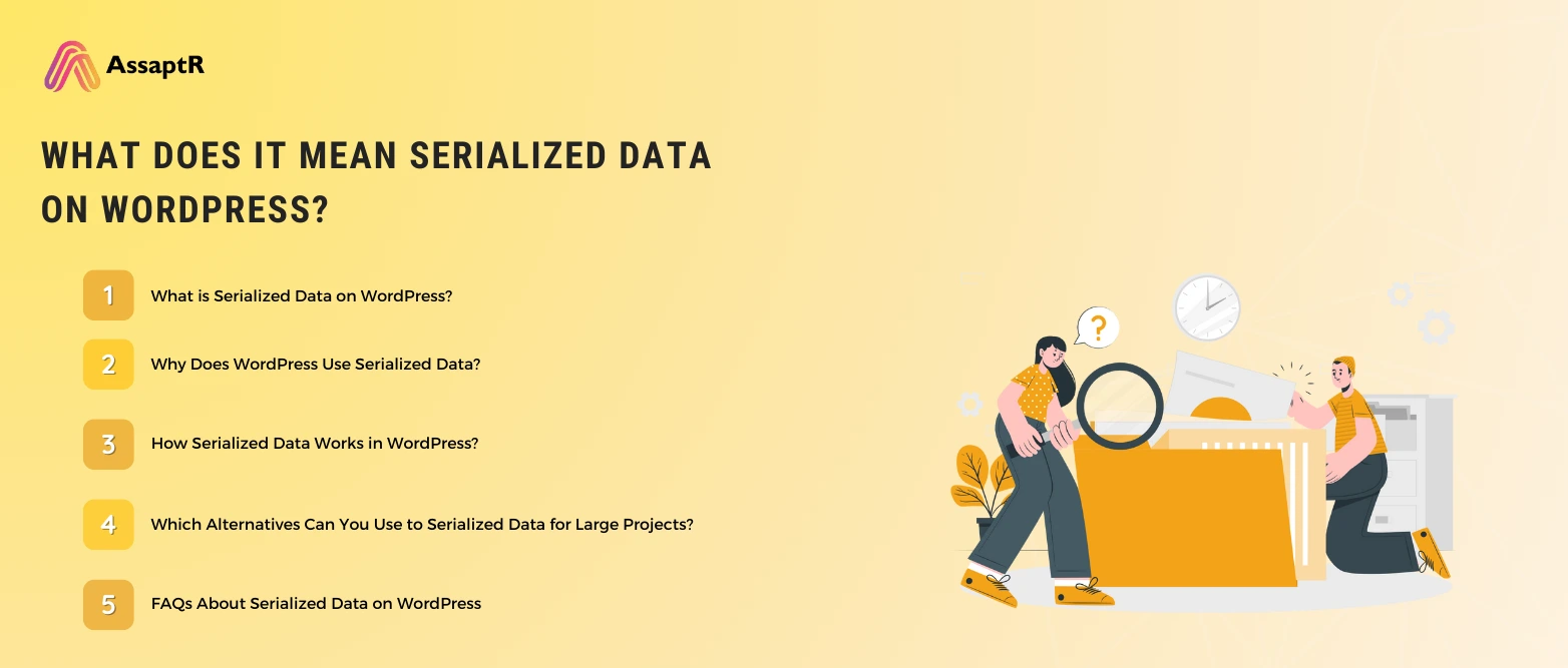 What Does It Mean Serialized Data on WordPress?