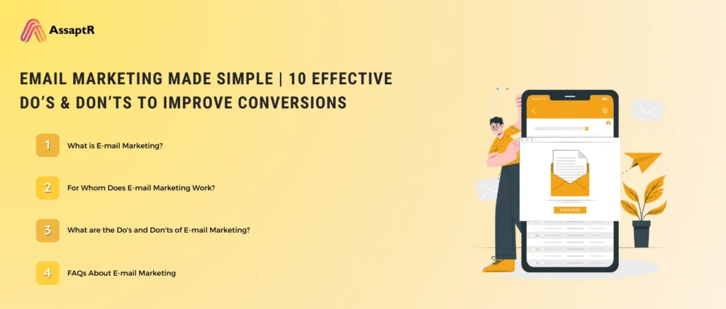 10 Effective Do’s & Don’ts to Improve E-mail Marketing Conversions