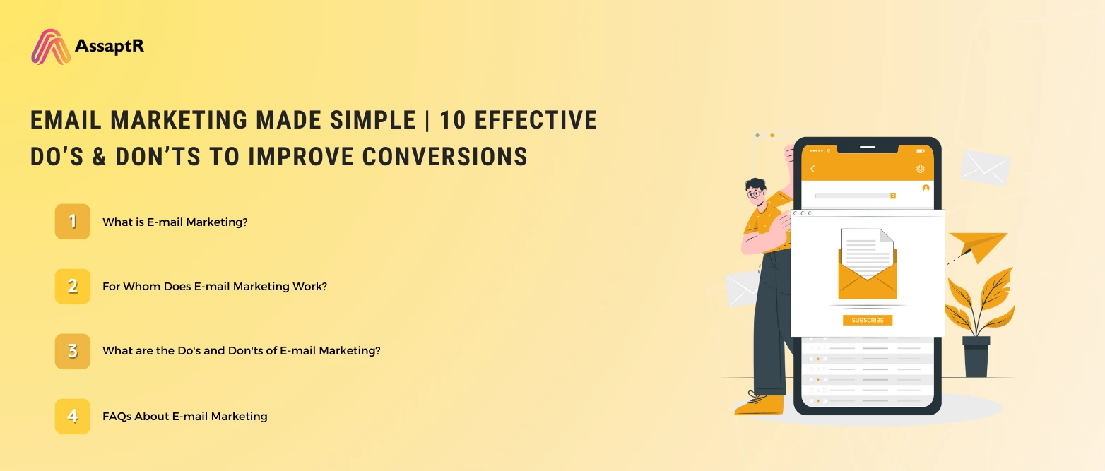 10 Effective Do’s & Don’ts to Improve E-mail Marketing Conversions