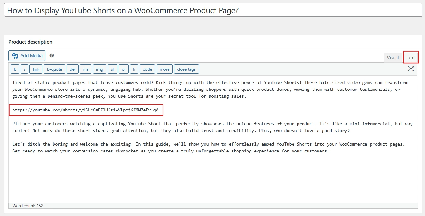 Add-the-Embed-Code-to-WooCommerce-Product